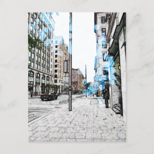 Montreal Street 8343a Briefkaart