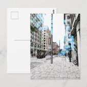 Montreal Street 8343a Briefkaart (Voorkant / Achterkant)