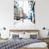 Montreal Street 8343a Canvas Afdruk (Insitu (Slaapkamer))