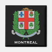 Montreal *Wapenmagneet Magneet (Voorkant)
