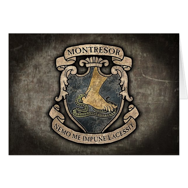 Montresor Coat of Arms (Voorkant Horizontaal)