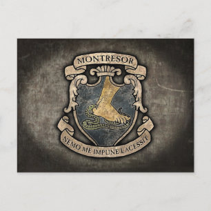Montresor Coat of Arms Briefkaart