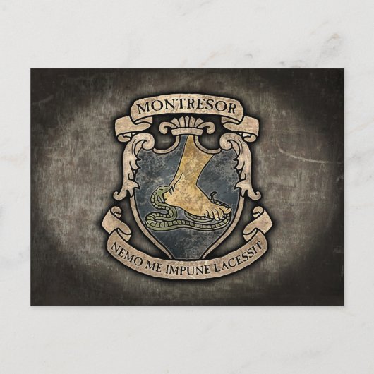 Montresor Coat of Arms Briefkaart (Voorkant)