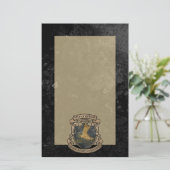 Montresor Coat of Arms Briefpapier (Staand voorkant)
