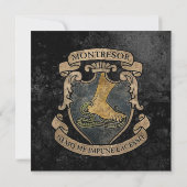 Montresor Coat of Arms Kaart (Achterkant)