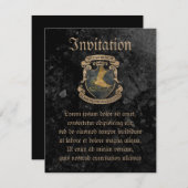 Montresor Coat of Arms Kaart (Voorkant / Achterkant)