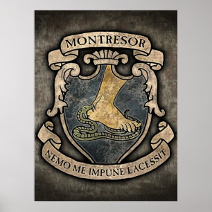 Montresor Coat of Arms Poster