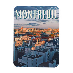 Montreuil Photo Vintage Magneet