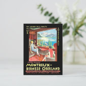 Montreux, Berner-Oberland, Zwitserland Briefkaart (Staand voorkant)