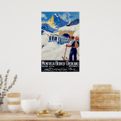 Montreux, Berner Oberland, Zwitserland Poster (Keuken)