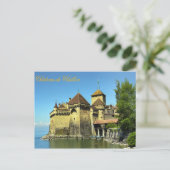Montreux-kasteel Briefkaart (Staand voorkant)