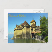 Montreux-kasteel Briefkaart (Voorkant / Achterkant)