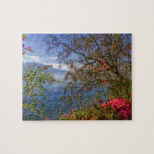 Montreux lakeshore, Zwitserland Legpuzzel