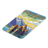 Montreux Switzerland Chateau de Chillon Magneet (Linkerzijde)