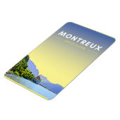  Montreux Zwitserland Art Magneet (Linkerzijde)