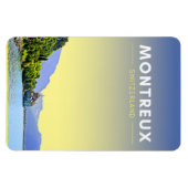  Montreux Zwitserland Art Magneet (Horizontaal)