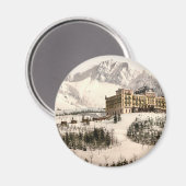 Montreux Zwitserland Magneet (Voorkant / Achterkant)