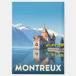  Montreux Zwitserland Magneet