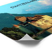 MONTREUX, ZWITSERLAND POSTER (Hoek)