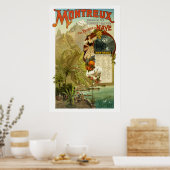 Montreux Zwitserland Railroad  Poster (Keuken)
