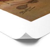 Montreux, Zwitserland, Vintage Travel Poster (Hoek)