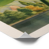 Montreux, Zwitserland Vintage Travel Poster (Hoek)