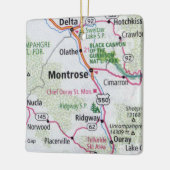 Montrose CO-kaart Keramisch Ornament (Links)