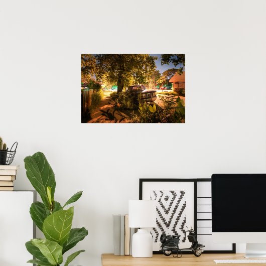 Montrose in Houston, Tx Poster (Thuiskantoor)