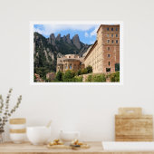 Montserrat Abbey Poster (Keuken)