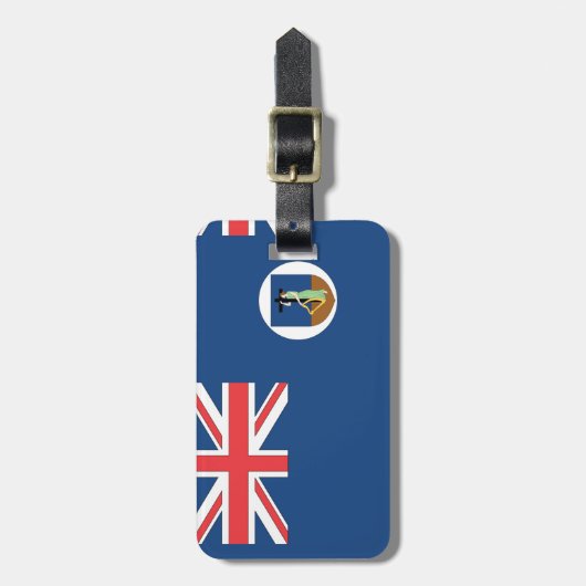 Montserrat Bagagelabel (Voorkant verticaal)