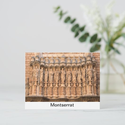 Montserrat Briefkaart (Staand voorkant)