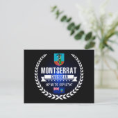 Montserrat Briefkaart (Staand voorkant)