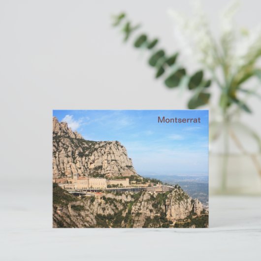 Montserrat Briefkaart (Staand voorkant)