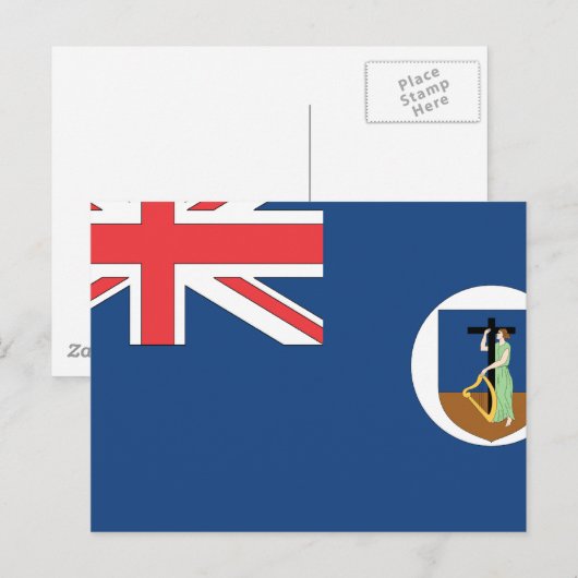 Montserrat Briefkaart (Voorkant / Achterkant)