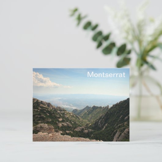 Montserrat Briefkaart (Staand voorkant)