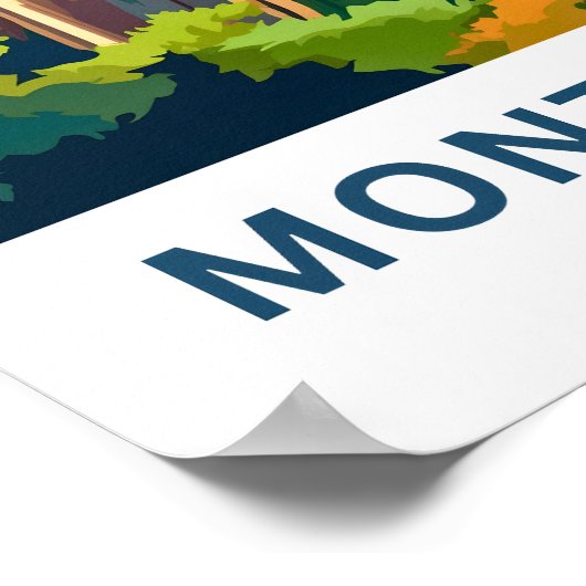 Montserrat Caribbean Travel Print (Hoek)