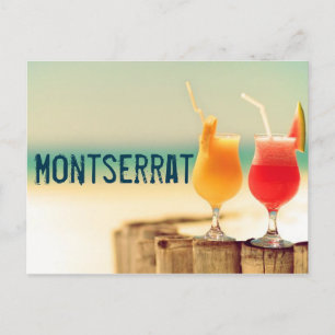 Montserrat cocktails briefkaart