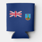 Montserrat Flag Blikjeskoeler (Voorkant)