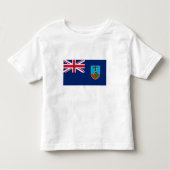 Montserrat Flag Kinder Shirts (Voorkant)