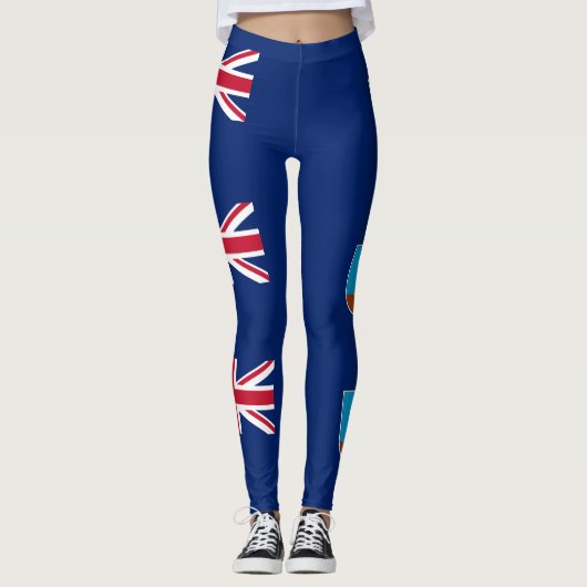 Montserrat Flag Leggings (Voorkant)