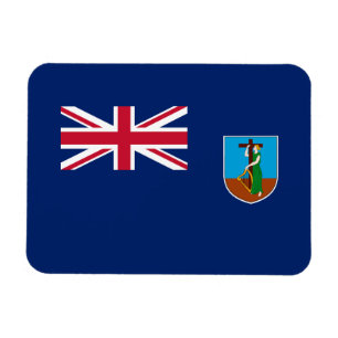 Montserrat Flag Magneet