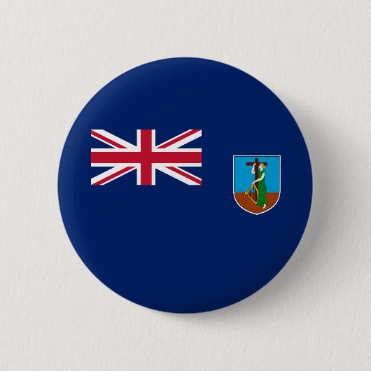 Montserrat Flag Ronde Button 5,7 Cm (Voorkant)