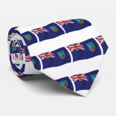 Montserrat Flag Stropdas (Opgerold)