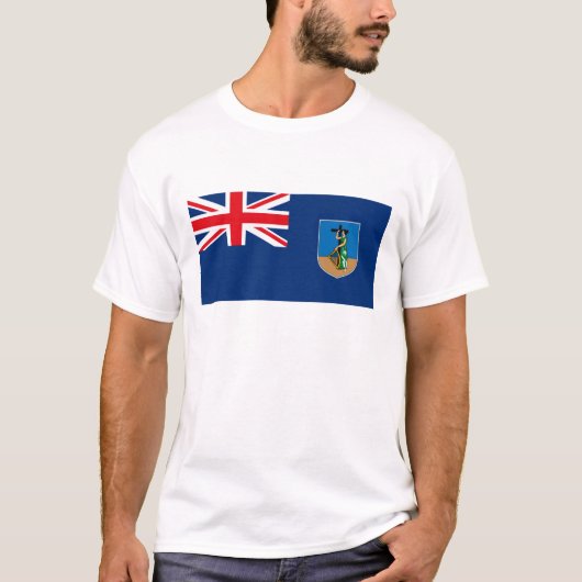 Montserrat Flag T-shirt (Voorkant)