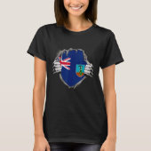Montserrat Flag T-shirt (Voorkant)