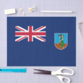 Montserrat Flag Tissuepapier (Craft)