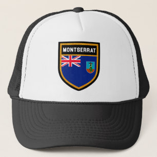 Montserrat Flag Trucker Pet