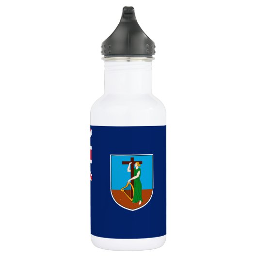 Montserrat Flag Waterfles (Rechts)