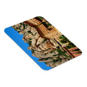 Montserrat, klooster, Catalonië, Spanje Magneet (Rechterzijde)