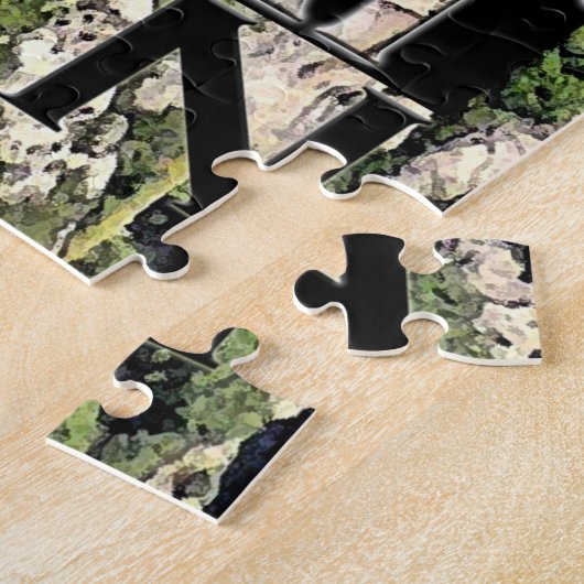 Montserrat Legpuzzel (Zijkant)